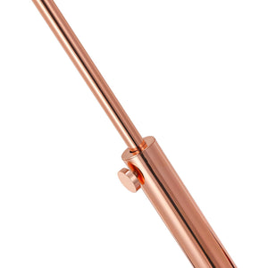 Lámpara de pie de diseño "Ana" - Altura regulable - Color cobre (17)
