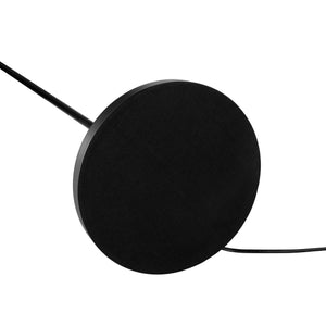 Lámpara de pie de diseño "Olivia" Negro (6)