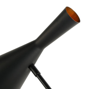 Lámpara de pie de diseño "Olivia" Negro - Barcelona Led-Decoración