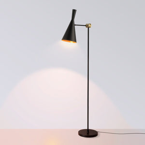 Lámpara de pie de diseño "Olivia" Negro - Barcelona Led-Decoración