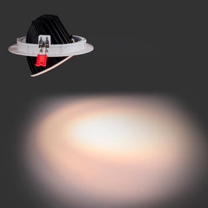 Downlight LED COB CCT 42W - CRI90 - Chip Bridgelux - Driver Lifud - IP20 - Corte Ø 215mm - Barcelona Led-