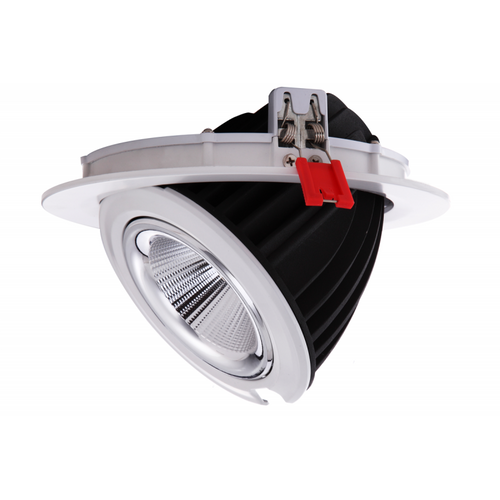 42W COB LED Downlight - CRI90 - Bridgelux chip - Lifud driver - IP20 - Cutout Ø 215mm