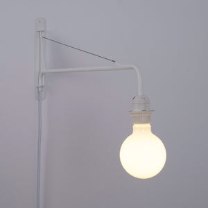 Aplique de pared orientable con cable y enchufe "Pitt" (18)