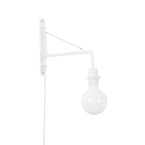 Aplique de pared orientable con cable y enchufe "Pitt" (20)