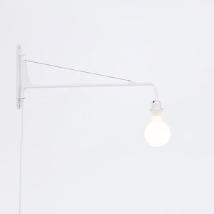 Aplique de pared orientable con cable y enchufe "Pitt" - Barcelona Led-Decoración
