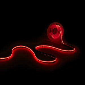Tira LED COB RGB inteligente IC 24V DC - 12W/m - IP20 - 630ch/m - Ancho 10mm - 5 metros - Barcelona Led-