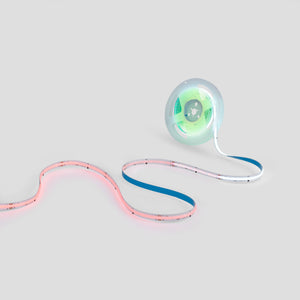 Tira LED COB RGB inteligente IC 24V DC - 12W/m - IP20 - 630ch/m - Ancho 10mm - 5 metros (7)