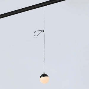 Lámpara colgante LED esfera para carril magnético 48V - 6W - 2700K - CRI90 - Blanca (13)