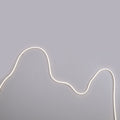 Neon LED flexível monocromático 24V DC - 10x10mm - 5 metros - Kit completo - IP67 - 10W/m 5
