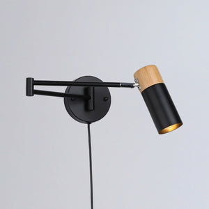 Aplique de pared extensible con cable y enchufe "Logan" - Barcelona Led-Decoración