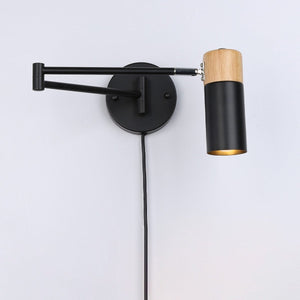 Aplique de pared extensible con cable y enchufe "Logan" - Barcelona Led-Decoración