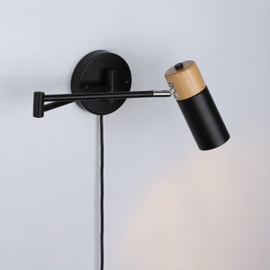 Aplique de pared extensible con cable y enchufe "Logan" - Barcelona Led-Decoración
