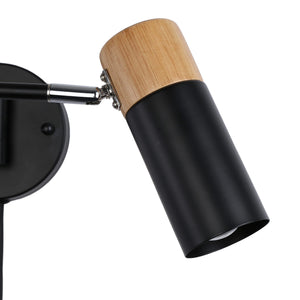 Aplique de pared extensible con cable y enchufe "Logan" (8)