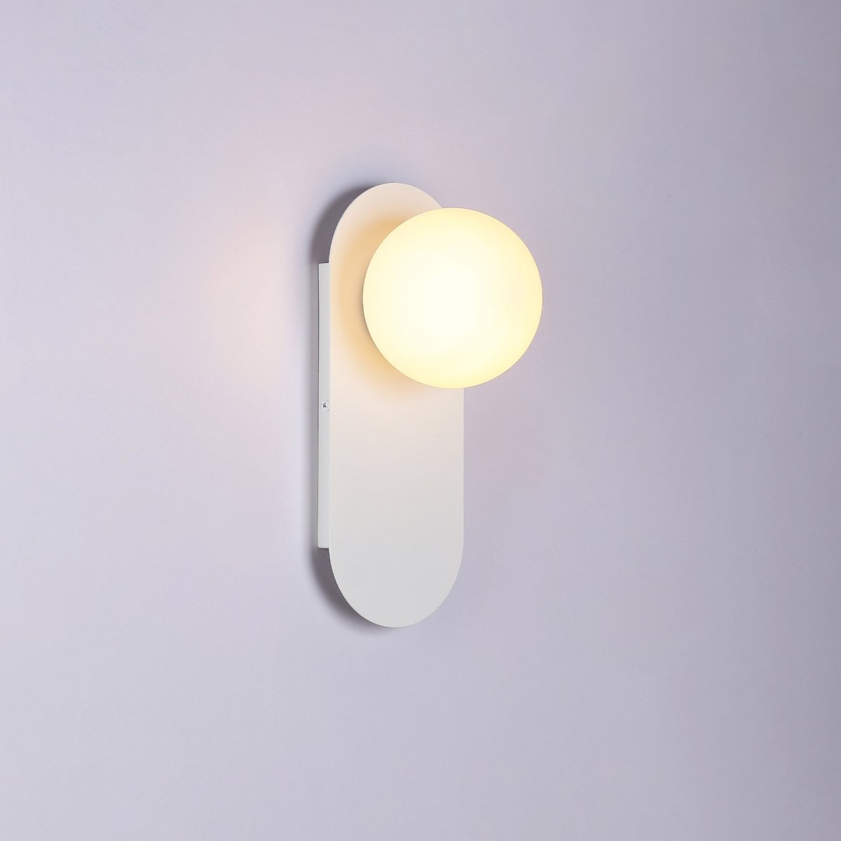 Aplique de pared bola cristal "Brian" - E27 - Barcelona Led-Decoración