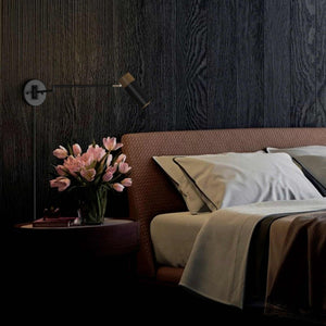 Aplique de pared extensible con cable y enchufe "Logan" - Barcelona Led-Decoración