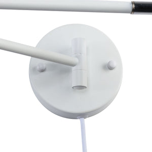 Aplique de pared extensible con cable y enchufe "Logan" (16)