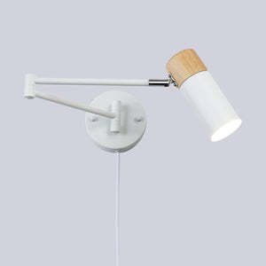 Aplique de pared extensible con cable y enchufe "Logan" - Barcelona Led-Decoración
