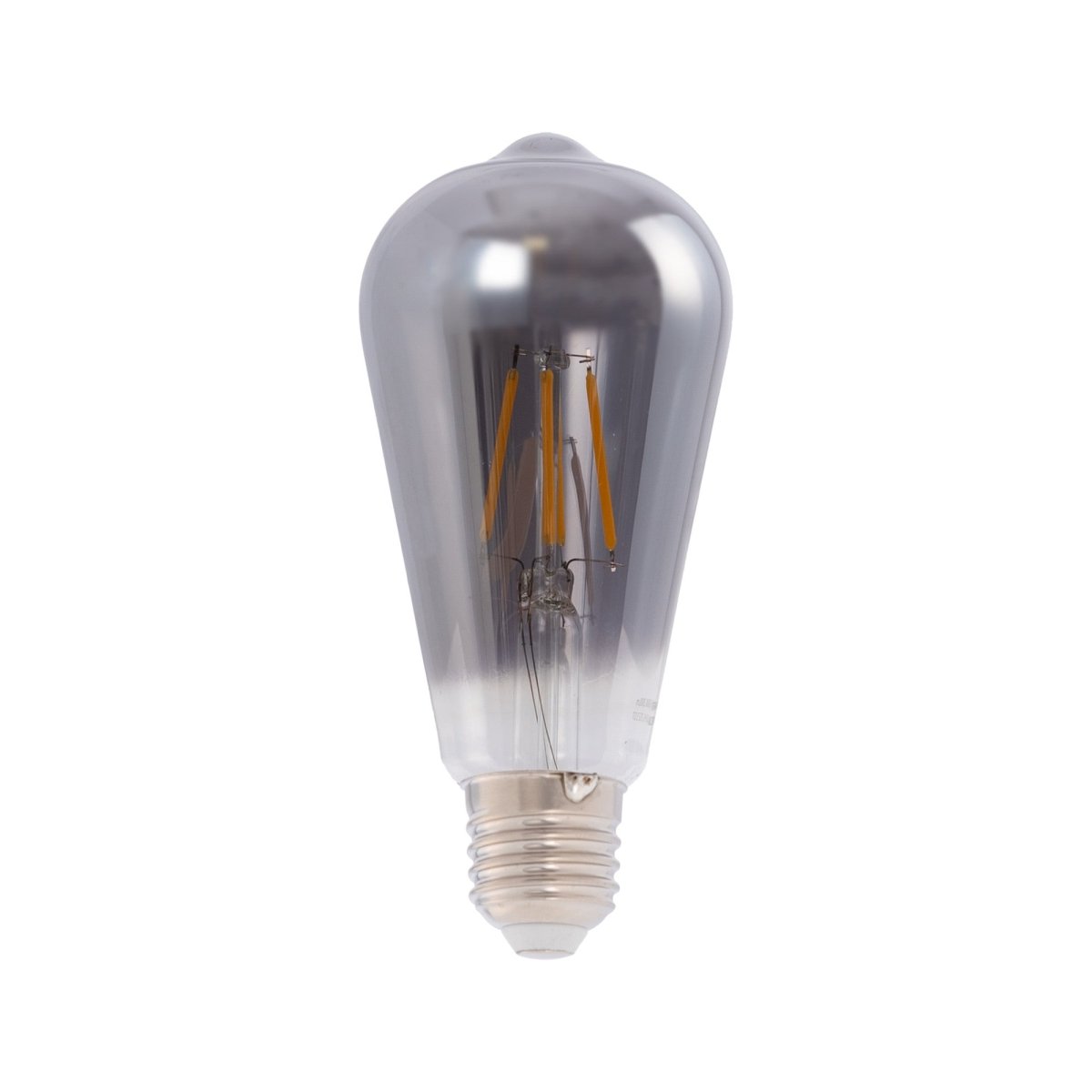 Bombilla decorativa con tinte ahumado filamento "Smoky" E27 ST64 - 4W - 3000K - Barcelona Led-