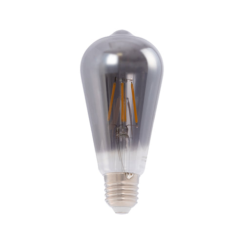 Decoratieve gloeilamp met rookgloeilamp
