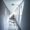 Permanent emergency light with self-adhesive