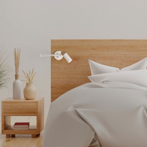 Aplique de pared nórdico extensible "LOGAN" - E27 G45 (1)