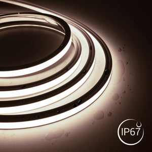 Neón LED flexible monocolor 24V DC - 10x10mm - 5 metros - Kit completo - IP67 - 10W/m - Barcelona Led-