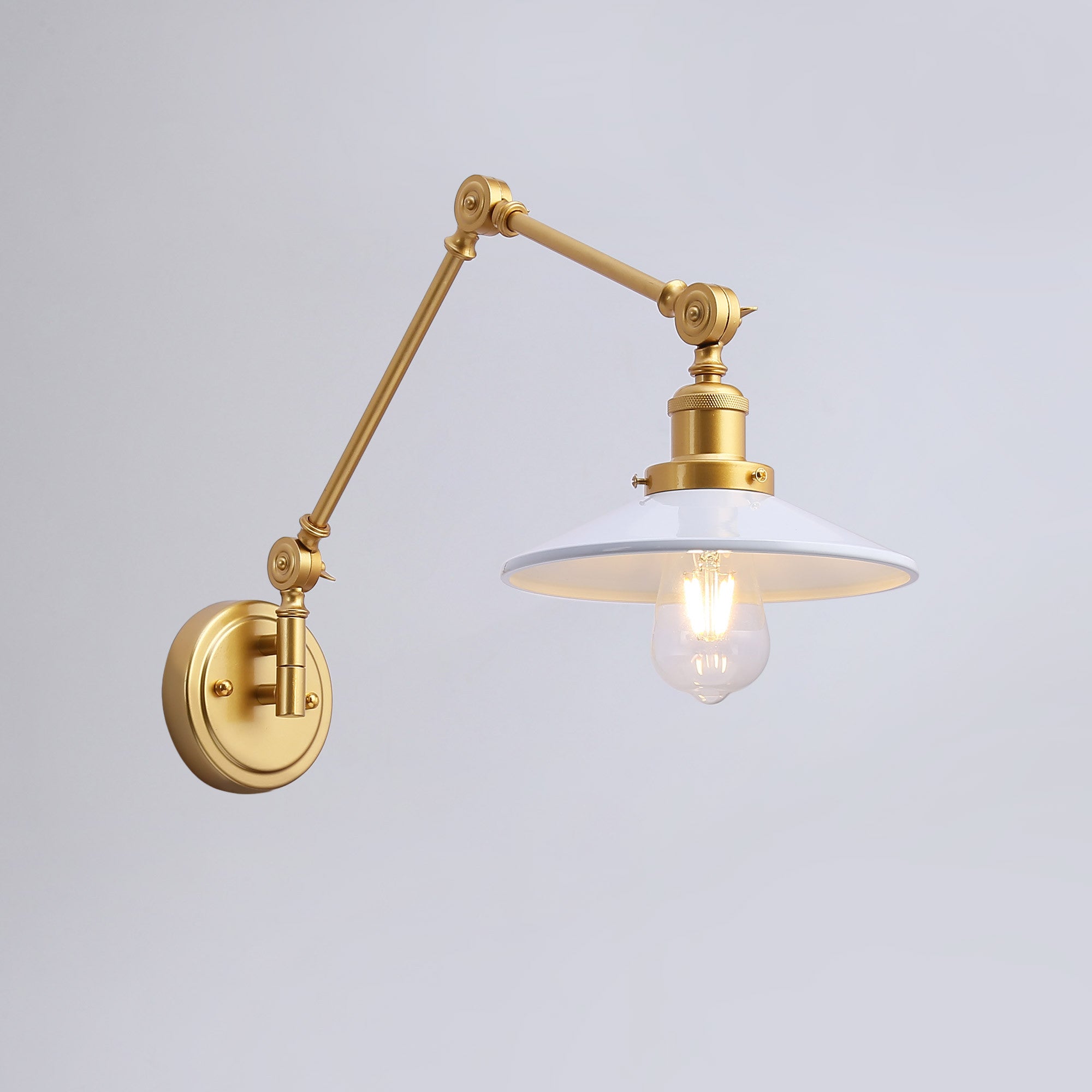 Aplique de pared vintage orientable "Wallen" & Aplique de pared vintage orientable "Wallen"