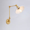 Vintage adjustable wall sconce