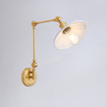 Vintage adjustable wall sconce