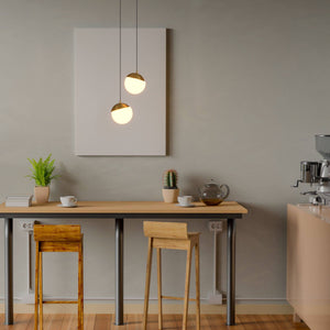 Lámpara colgante LED esfera para carril magnético 48V - 6W - 2700K - CRI90 - Blanca (37)