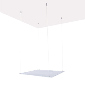 Kit de suspensión para paneles LED Slim + Backlit - Barcelona Led-Accesorios