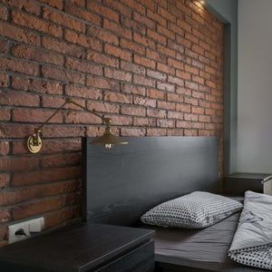 Aplique de pared vintage orientable "Wallen" (36)