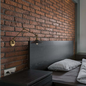 Aplique de pared vintage orientable "Wallen" (37)