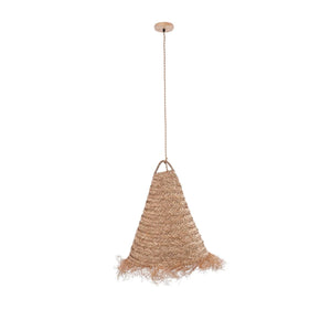 Lámpara colgante de fibras naturales "NAM XL" - Barcelona Led-Decoración