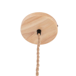 Lámpara colgante de fibras naturales "NAM XL" (7)