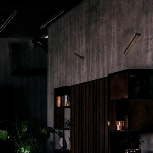 Aplique de pared minimalista lineal "KENDA-R" 10W - Rotatorio 360º - Blanco Cálido (18)