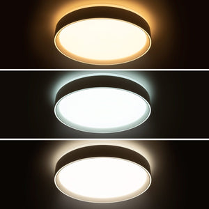 Plafón LED circular de superficie 30W CCT - Ø40cm - 2000lm - IP20 - Barcelona Led-