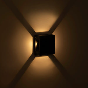 Aplique de pared exterior LED cuadrado "Square 4" - 6W - IP54 (4)