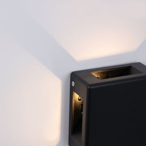 Aplique de pared exterior LED cuadrado "Square 4" - 6W - IP54 (8)