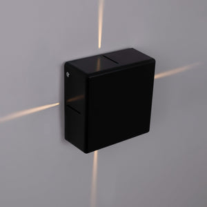 Aplique de pared exterior LED cuadrado "Karen 4" - 6W - IP54 - Emisión de luz cuatro caras (4)
