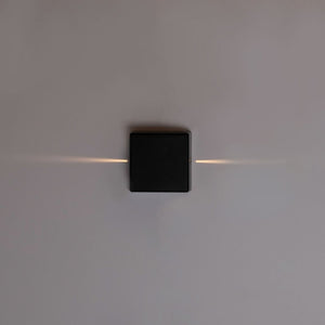 Aplique de pared exterior LED cuadrado "Karen 2" - 3W - IP54 - Emisión de luz dos caras - Barcelona Led-Decoración