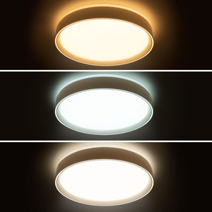 Plafón LED circular de superficie 30W CCT - Ø40cm - 2000lm - IP20 (18)