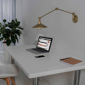 Aplique de pared vintage orientable "Wallen" (44)