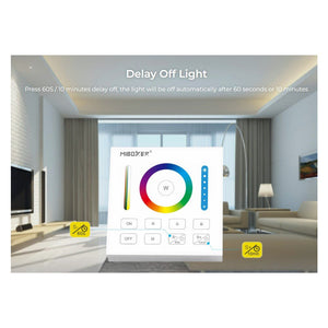 Panel de control táctil RGB+CCT - 1 zona - Milight - Barcelona Led-Control y regulación