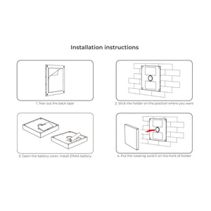 Panel de control táctil RGB y RGBW - 4 zonas - Blanco - Mi-Light (7)