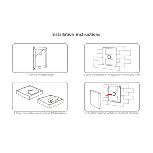 Panel de control táctil RGB + CCT - 4 zonas - Negro - Milight (2)