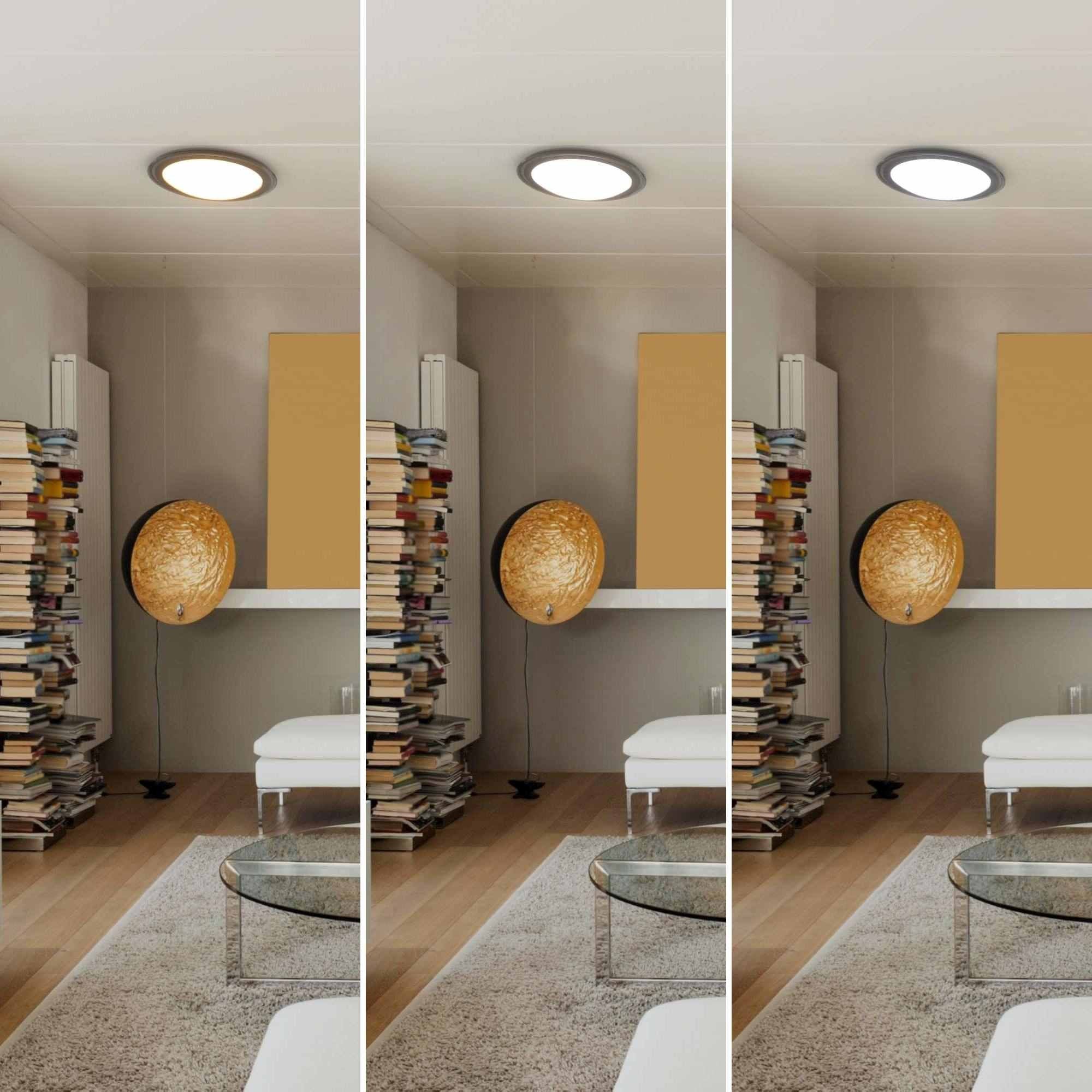 Plafón LED circular de superficie 30W CCT - Ø43cm - 2000lm - IP20 (1)
