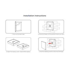 Panel de control táctil RGB y RGBW - 4 zonas - Blanco - Mi-Light (3)