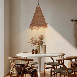 Lámpara colgante de fibras naturales "NAM XL" (24)