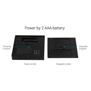 Panel de control táctil RGB + CCT - 4 zonas - Negro - Milight (6)